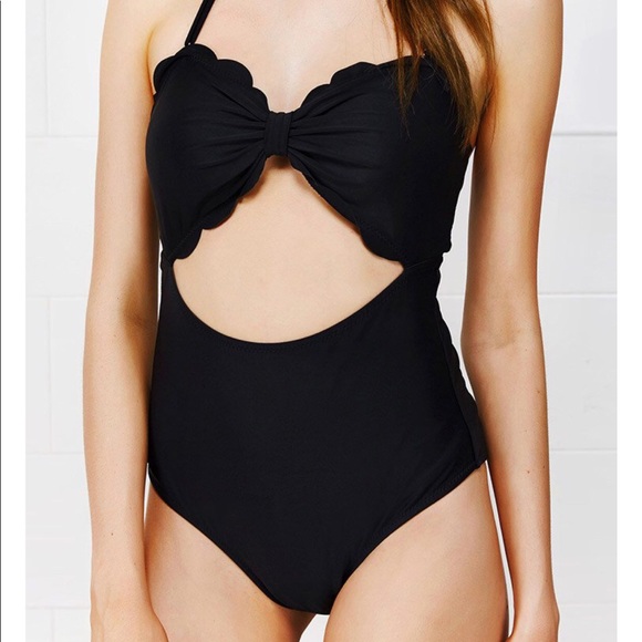 cupshe scalloped one piece